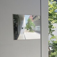 コミー Komy FFミラー車出口<接着タイプ> 320×250 英語版 F33EN 1個