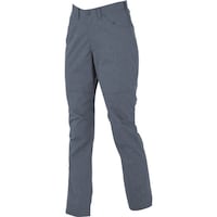 ジーベック XEBEC レディススラックス17571169 杢ブルー 17571169 1本