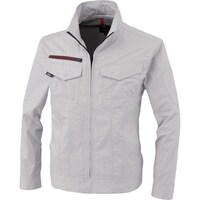 ジーベック XEBEC 長袖ブルゾン1754223L シルバーグレー