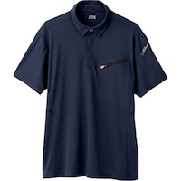 ジーベック XEBEC 半袖ポロシャツ6110193L ディープネイビー 6110193L 1着