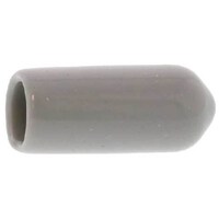 サンコー SUNCO イエロー 丸先カバー(7.5) 8X20 (100本入り) K000C00000800200T910 1Pk(100本)