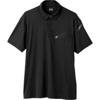 ジーベック XEBEC 半袖ポロシャツ611090SS クロ