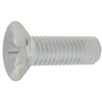 サンコー SUNCO ポリカ(+)皿小ネジ 6 X 20 (25本入り) K0000001006002000025 1Pk(25本)