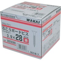 WAKAI WAKAI 石こうボードビス ハイ&ロー 赤 3928GWH 3.8×28