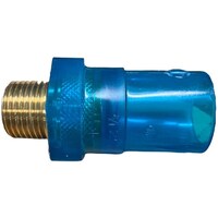 セキスイ エスロン HI継手 透明ブルー インサートバルブソケット 16 R1/2