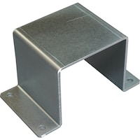 日平 日平 100角パイプ取付用ハット型ブラケット