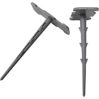 グリーンクロス グリーンクロス シートクギ 防草シート用 L130 20本 グレ 6300021134 1S(20本)