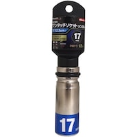 イチネンアクセス MUSTTOOL 4WS17C12K SEMIワンタッチソケット シングル 17mm 12角