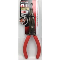 イチネンアクセス THREEAXIS 先曲がりラジオペンチ150mm(吊下げ)