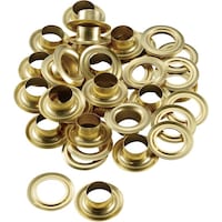 イチネンアクセス ファミリーツール 両面ハトメ 15mm(#30) 真鍮製