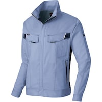 アイトス アイトス ニュームービンカット 春夏長袖ブルゾン ミストバイオレット×ネイビー M AZ6830076M 1着