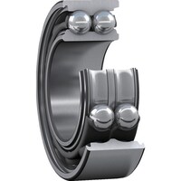 日本エスケイエフ SKF 複列アンギュラ玉軸受 接触角30° 内径90mmX外径160mmX幅52.4mm 3218A 1個