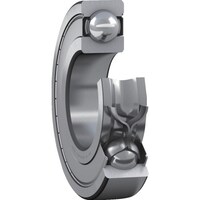日本エスケイエフ SKF 単列深溝玉軸受 軸受両端鋼板シールド C3すきま(すきま大) 内径3mmX外径10mmX幅4mm 6232ZC3 1個