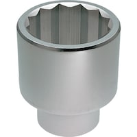 京都機械工具 KTC 25.4sq.ソケット(十二角) 対辺寸法58mm 全長94mm B858W 1個