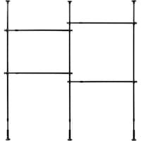アイリスオーヤマ IRIS 574986 突っ張りワードローブ ブラック TWR32630B 1台