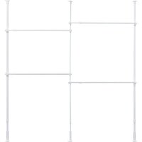 アイリスオーヤマ IRIS 574987 突っ張りワードローブ ホワイト TWR32630W 1台