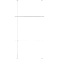 アイリスオーヤマ IRIS 574985 突っ張りワードローブ ホワイト TWR21350W 1台