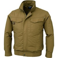 ジーベック XEBEC 空調服綿100ブルゾンKU91400K205L キャメル