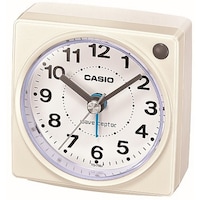 カシオ カシオ 電波置時計 ホワイト