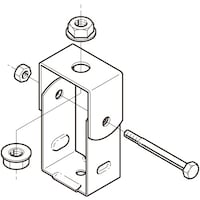 ネグロス電工 NEGUROSU レースウェイ吊り金具 標準色