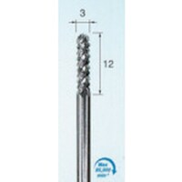 アルゴファイル 難削材用超硬カッター(チタンカット)3X12 3.0軸 CC227TC 1本