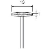 アルゴファイル 電着ダイヤモンドバー#140 Φ13X1 Φ2.34軸 ED328 1本