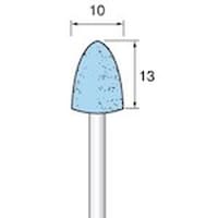 アルゴファイル 軸付ブルー砥石 WA#120 Φ10X13 Φ3.0軸 5本入り