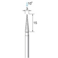 アルゴファイル 電着CBNボラゾン #140 Φ3X15 Φ3軸 ED562N 1本