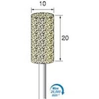 アルゴファイル 軸付フェルトバフソフト Φ10X20 Φ3.0軸 FB246 1Pk(5本)