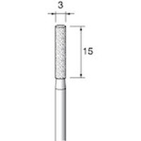 アルゴファイル 電着CBNボラゾン #140 Φ3X15mm Φ3軸 ED475N 1本