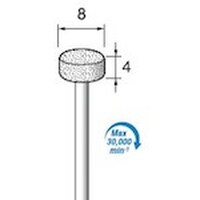 アルゴファイル 電着ダイヤモンドバー#120 Φ8X4 Φ2.34軸 ED282 1本