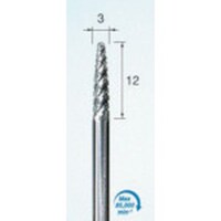 アルゴファイル 難削材用超硬カッター(チタンカット)3X12 3.0軸 CC223TC 1本