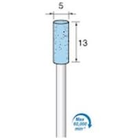 アルゴファイル 軸付ブルー砥石#100 Φ5X13 Φ3.0軸 WA砥粒 5本入り