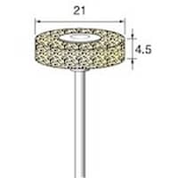 アルゴファイル 軸付フェルトバフ Φ21X4.5 Φ2.34軸 FB112 1Pk(5本)