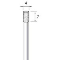 アルゴファイル 電着CBNボラゾン#140 Φ4X7 Φ3.0軸 ED460N 1本