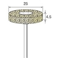 アルゴファイル 軸付フェルトバフ Φ25X4.5 Φ2.34軸 FB113 1Pk(5本)