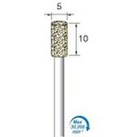 アルゴファイル 軸付フェルトバフソフト Φ5X10 Φ3.0軸