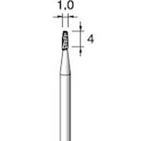 アルゴファイル 超硬カッタークロスカット Φ1X4 Φ2.34軸 CC202 1本