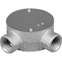 外山電気 外山電気 丸型BOX 直角