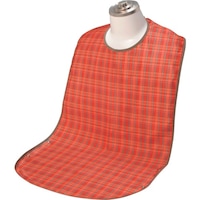 竹虎 竹虎 ソフラピレンエプロンチェック2WAYタイプ オレンジ 102281 1枚