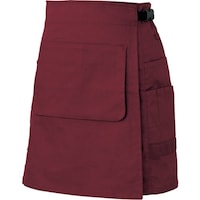 アイトス アイトス ラップエプロン 8634 ボルドー L