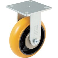 オーエッチ工業 OH 44番キャスター 固定車 ハイパーウレタン車輪付 φ150mm