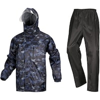 カジメイク カジメイク 3297 ディフェンドレインスーツEX デジカモ S 329765S 1着