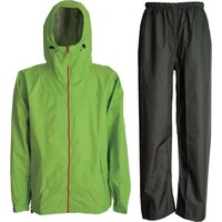 カジメイク カジメイク 3440 3Dエクストラレインスーツ ライム S 344084S 1着