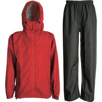 カジメイク カジメイク 3440 3Dエクストラレインスーツ レッド S 344044S 1着