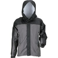 カジメイク カジメイク KJレインパーカー チャコール LL