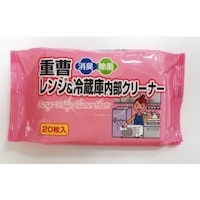 アイメディア アイメディア 重曹レンジ&冷蔵庫内部クリーナー 20枚入