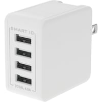 オウルテック Owltech スマートIC搭載 急速充電2.4A出力対応 USB TypeA 4ポートAC充電器