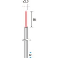 ナカニシ ナカニシ セラミックファイバーブラシ ロング エンド型 φ2.5×15×軸φ3 仕上用