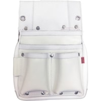 ベストツール ベストツール 極匠 革製 釘袋(大)【白】 GL02W 1個